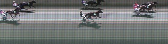 Målfoto for løp 4 på bane KL den 08.10.2020