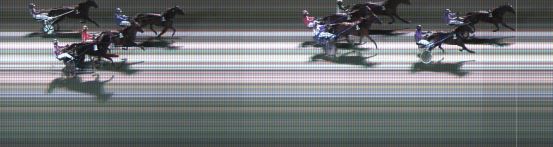 Målfoto for løp 6 på bane KL den 08.10.2020