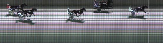 Målfoto for løp 7 på bane KL den 08.10.2020