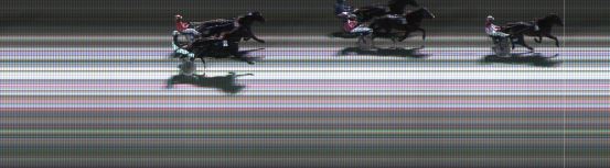 Målfoto for løp 8 på bane KL den 08.10.2020