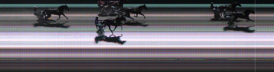 Målfoto for løp 1 på bane KL den 30.11.2020