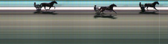 Målfoto for løp 7 på bane KL den 18.02.2021