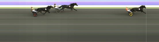 Målfoto for løp 8 på bane KL den 10.06.2021