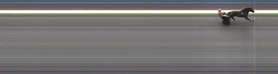 Målfoto for løp 2 på bane KL den 20.06.2021