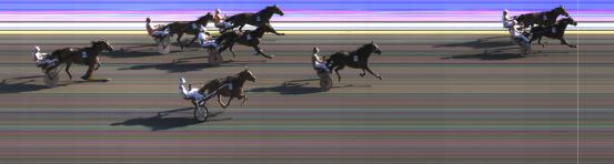 Målfoto for løp 2 på bane KL den 28.06.2021