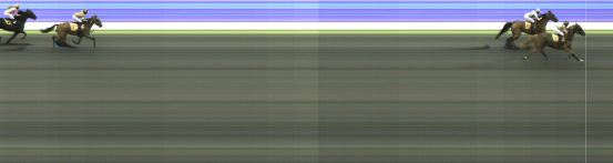 Målfoto for løp 7 på bane KL den 28.06.2021