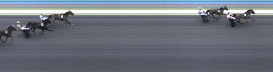 Målfoto for løp 5 på bane KL den 05.07.2021