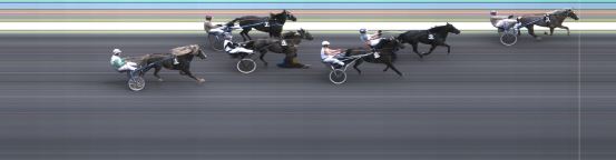 Målfoto for løp 6 på bane KL den 05.07.2021