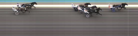 Målfoto for løp 6 på bane KL den 01.08.2021