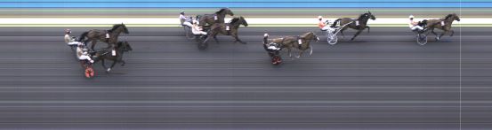 Målfoto for løp 8 på bane KL den 01.08.2021