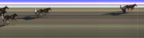 Målfoto for løp 3 på bane KL den 08.08.2021