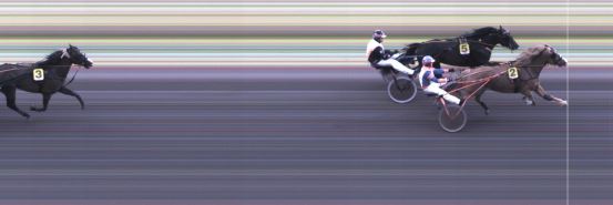 Målfoto for løp 1 på bane KL den 19.08.2021