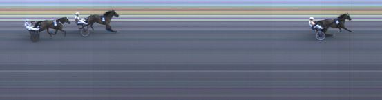 Målfoto for løp 2 på bane KL den 09.09.2021