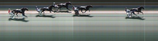 Målfoto for løp 8 på bane KL den 09.09.2021