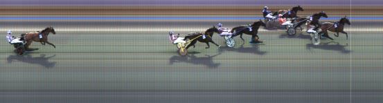 Målfoto for løp 2 på bane KL den 20.09.2021