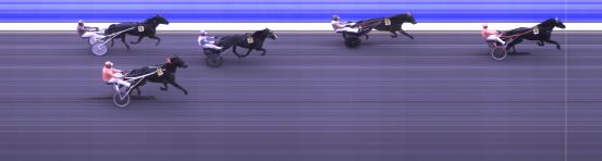 Målfoto for løp 1 på bane KL den 06.11.2021