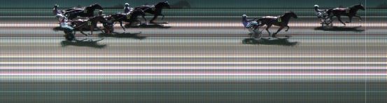 Målfoto for løp 1 på bane KL den 24.02.2022