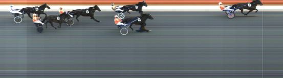 Målfoto for løp 5 på bane KL den 15.04.2022