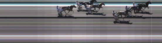 Målfoto for løp 4 på bane KL den 16.04.2022