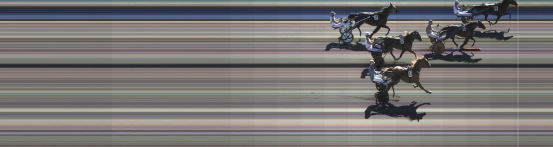 Målfoto for løp 5 på bane KL den 16.04.2022