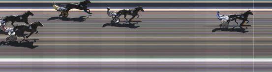 Målfoto for løp 6 på bane KL den 16.04.2022