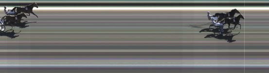 Målfoto for løp 8 på bane KL den 16.04.2022