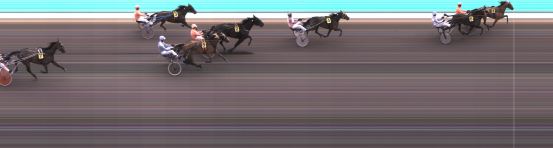 Målfoto for løp 1 på bane KL den 06.05.2022