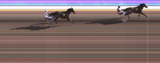 Målfoto for løp 1 på bane KL den 16.05.2022