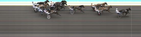 Målfoto for løp 6 på bane KL den 09.06.2022