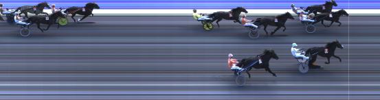 Målfoto for løp 3 på bane KL den 18.06.2022