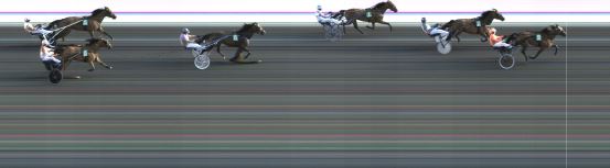 Målfoto for løp 4 på bane KL den 14.07.2022