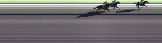 Målfoto for løp 1 på bane KL den 01.08.2022