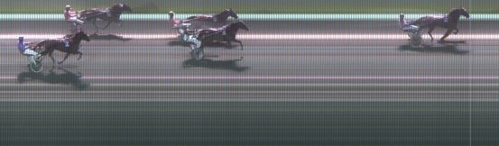 Målfoto for løp 2 på bane KL den 07.11.2022