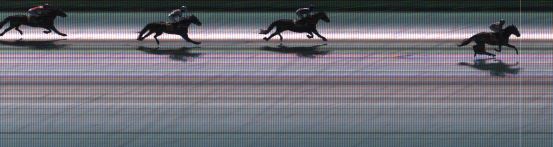 Målfoto for løp 3 på bane KL den 21.11.2022