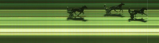 Målfoto for løp 2 på bane KL den 19.03.2023