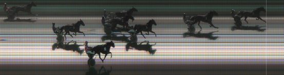 Målfoto for løp 6 på bane KL den 19.03.2023