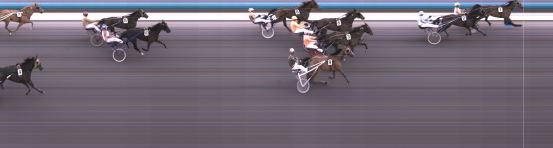 Målfoto for løp 5 på bane KL den 28.04.2023