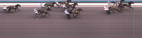 Målfoto for løp 6 på bane KL den 28.04.2023