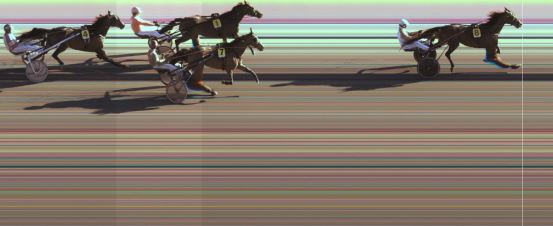 Målfoto for løp 1 på bane KL den 18.05.2023