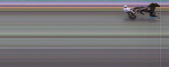 Målfoto for løp 7 på bane KL den 26.06.2023