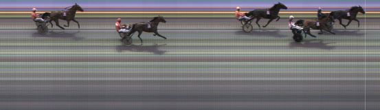 Målfoto for løp 8 på bane KL den 26.06.2023