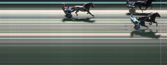 Målfoto for løp 8 på bane KL den 14.08.2023