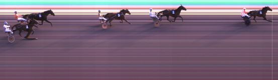 Målfoto for løp 2 på bane KL den 27.09.2023