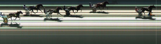 Målfoto for løp 1 på bane KL den 22.10.2023