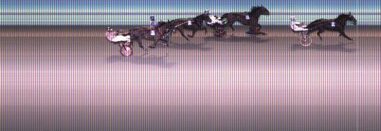 Målfoto for løp 2 på bane KL den 17.12.2023