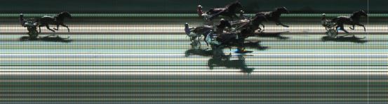 Målfoto for løp 6 på bane KL den 15.03.2024