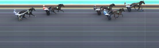 Målfoto for løp 9 på bane KL den 30.03.2024