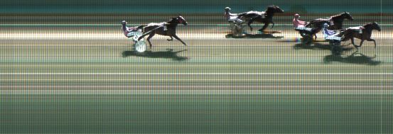 Målfoto for løp 8 på bane KL den 18.04.2024