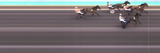 Målfoto for løp 1 på bane KL den 24.04.2024