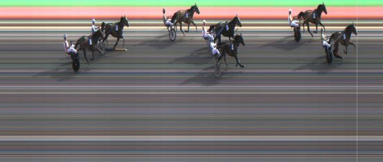 Målfoto for løp 2 på bane KL den 09.05.2024